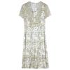 XUEXI Plus Size Mulberry Silk Summer Dress