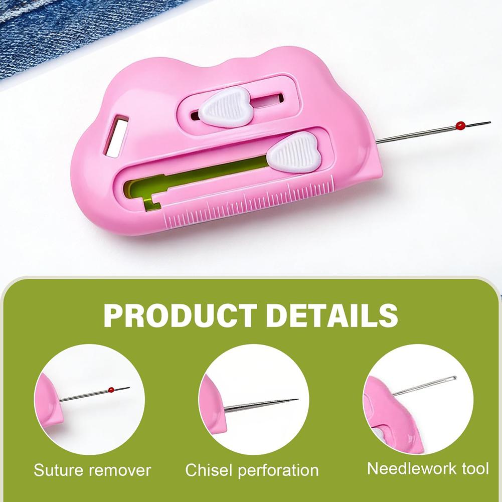 Sewing Machine Seam Marker With Seam Rippers Needle Threader For Single Needle Sewing Machines
