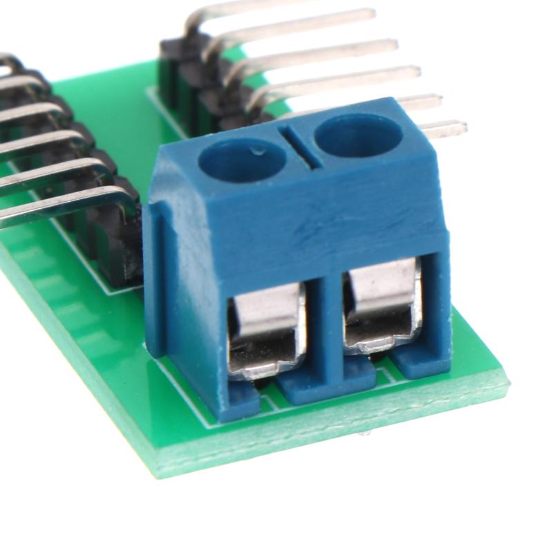 2/4Pcs 2.54Mm Cable Adapter 2P Terminal To 12P Pin Module Straight / Curved Needle Connector Male To Female