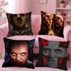 Horror TV Series Hannibal Pillow Case Square Pillow Bedroom Sofa Leisure Comfort Cushion Home Decoration