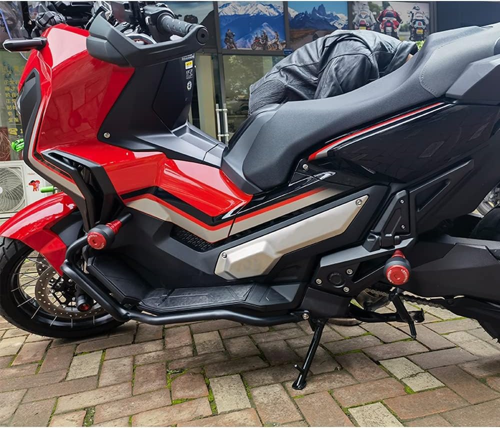 LEDISHUN Motorcycle Frame Sliders/Guards for Honda X-ADV 750 (2017-2022) (Red)