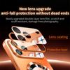 Luxury For iPhone 17 16 15 14 13 12 11 Pro Max Plus Glass Camera Lens Protection Case For Magesafe Magnetic Wireless Charging Phone Cover