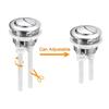 1Pcs 47/57/70mm Toilet Push Buttons Plastic Dual Flush Button  Bathroom Accessories