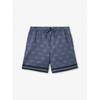 Logo Tencel Shorts Os6302nl1a436 Midnight