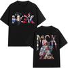 Rapper Melendi Jardins lyrics pattern for With the Kids Around Mens clothingComme des Garçons style shortsleeved Tshirt