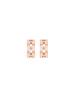 Stonehenge Silver Cubic Earrings Sc25C26E