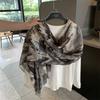 90x180cm Bohemia Cotton Blended Pashmina Scarf Shawl Wrap Vintage Women Scarves Cotton Tippet Sunscreen Hijabs