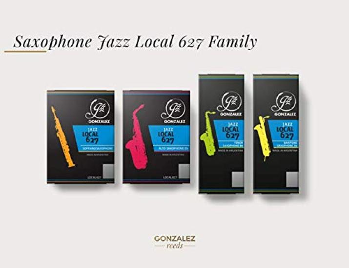 GONZALEZ Jazz Tenor Saxophone Reeds [2] (Pack of 5)