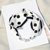 Magnetic Small Scarf, Magnetic Buckle, Silk Scarf, Necklace, Decorative Scarf, Lazy Headband, Versatile Multi-functional Pearl Streamer.