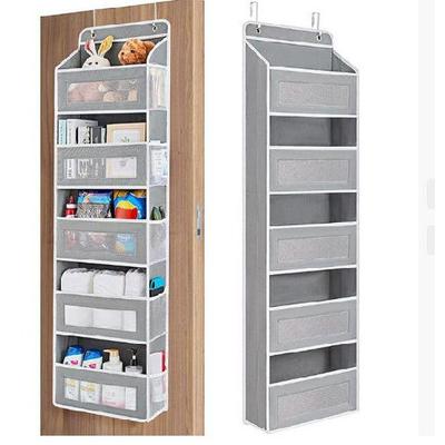 Über-der-Tür-Organizer-Aufbewahrung - 5-stufiger Hängeorganizer mit 10 großen Taschen, Anti-Kipp-Design, 20 kg Tragfähigkeit für Schlafzimmer, Badezimmer