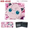 Pokemon Full Color Short Card Holder Coin Purse Bifold Wallet Cute Anime Peripheral Change Pouch