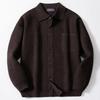 Suéter Cardigan para Hombre Negocios Casual Botones Cardigans Tejidos Otoño Invierno Manga Larga para Trabajo Masculino Cuello Solapa Chaquetas de Punto