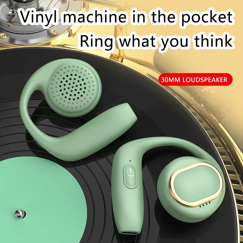 New Over-ear Oversized Speaker In The Ear Open OWS Dual-ear Air Conduction Long Battery Life Wireless Bluetooth Headphones