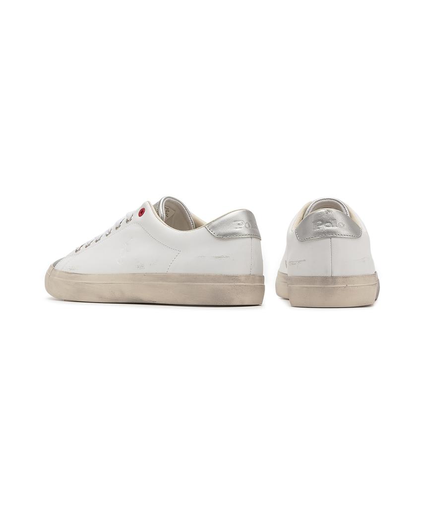 Polo Ralph Lauren Longwood Leather Sneakers - White