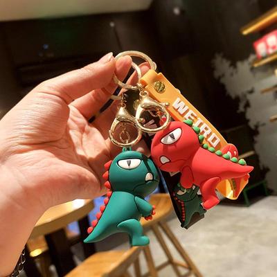 3D Cartoon Dinosaur Keychain - Children's Pendant Toy