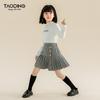 Girls' Autumn/Winter Plaid Pleated Skirt