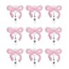 Creative Polyester Bowknot Nurse Clip Multiple Styles Crafting Supplies for Hospital Workers and Team Identification