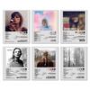 6pcs Taylor Posters Album Cover Posters Decor Aesthetic Gift for Fans, 20x25cm