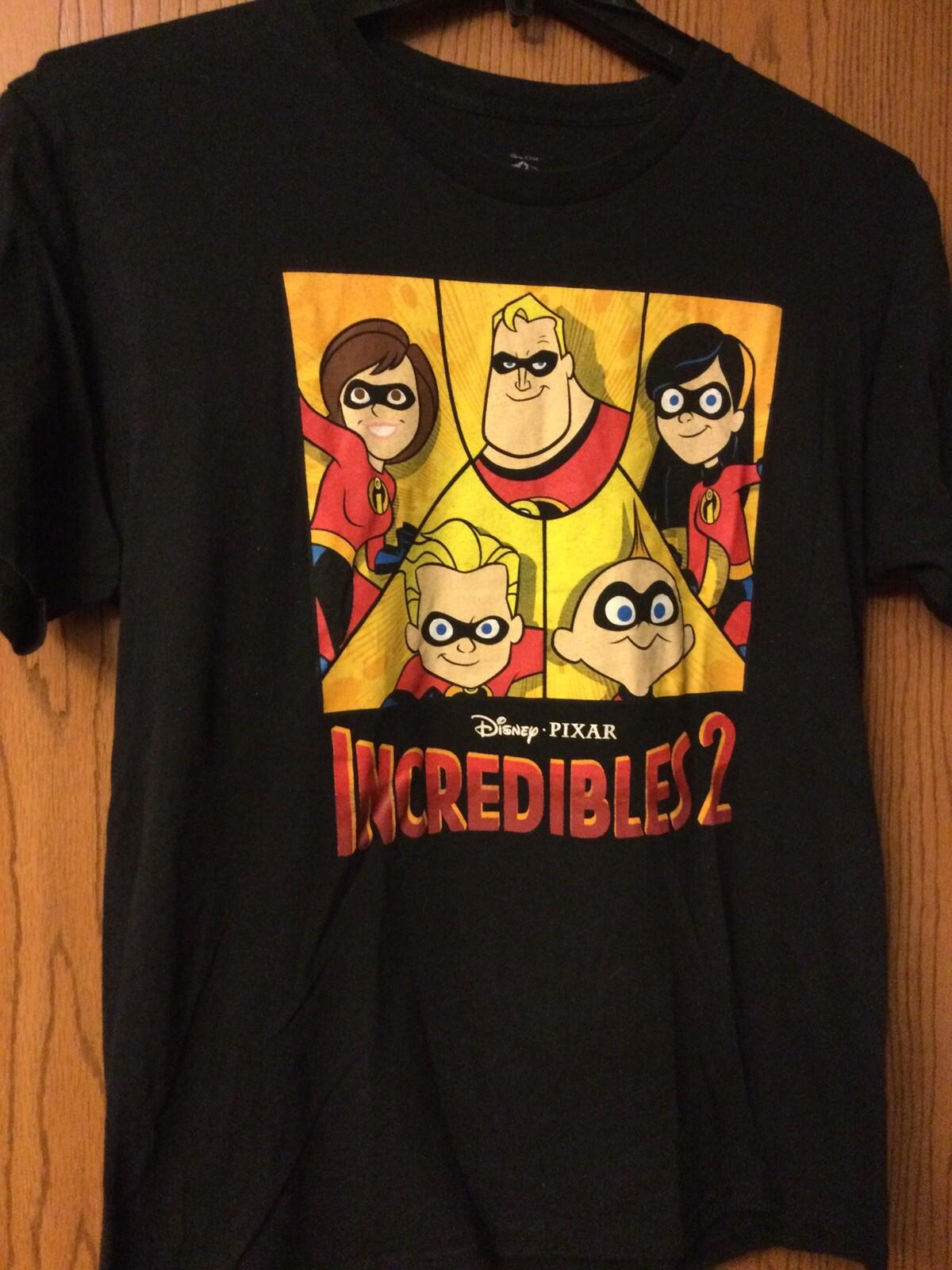 The Incredibles 2 - Black Disney Shirt. L. XL