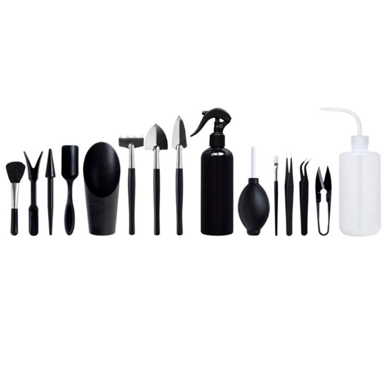 15PCS Heavy Duty Garden Tools Mini Gardening Hand Tools Set Gardening Tool Set Gardening Gifts