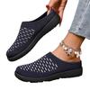 Summer new women's shoes casual fashion versatile half slippers shoes women's mesh breathable shoes mother shoes