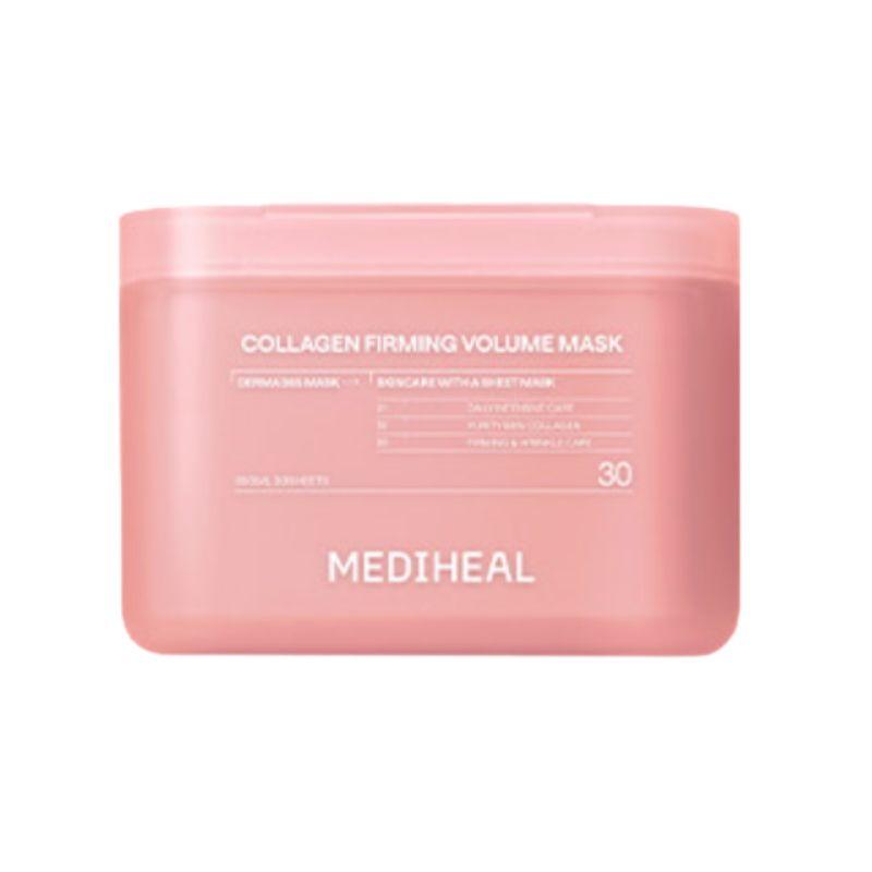 MEDIHEAL Derma 365 Collagen Firming Volume Mask 30 Sheets – Elasticity & Plumping Daily Sheet Mask