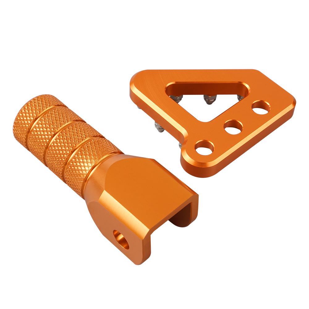 NICECNC Für KTM EXC 300 EXC 250 EXCF 350 EXC 450 SX 125 SXF 250 SXF 450 XCW XCF 2004-2015 Bremspedal Trittplatte Schalthebel Spitze