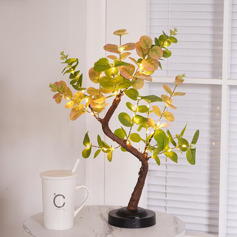 New Thanksgiving Maple Tree Light Olive Leaf Decorative Light Furniture Furniture Night Light