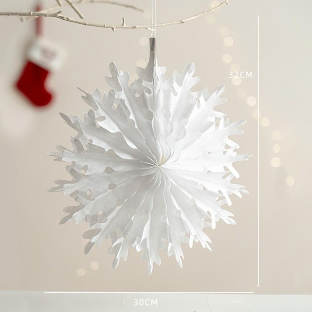 3D Paper Craft Paper Christmas Tree Honeycomb Paper Christmas Decor  Hanging Ornament