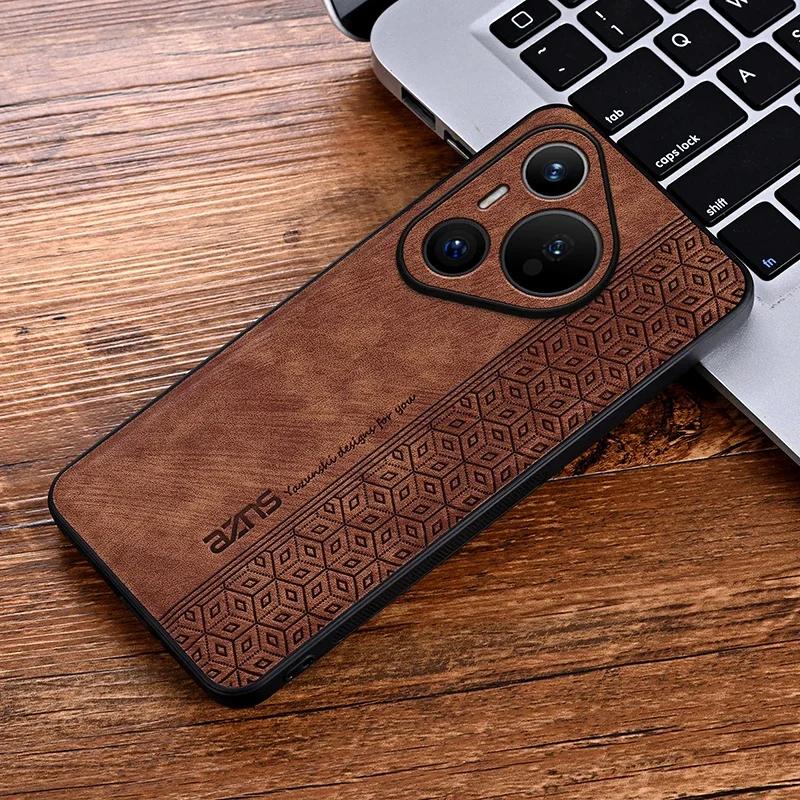 

EUCAGR PU Leather Elite Shockproof Cell Phone Cases For Huawei Pura 70 80 Ultra Pura 80 70 Pro Pura 80 P60 Protective Case Huawei Pura 70