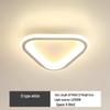Modern Black Round LED Ceiling Light for Hallways