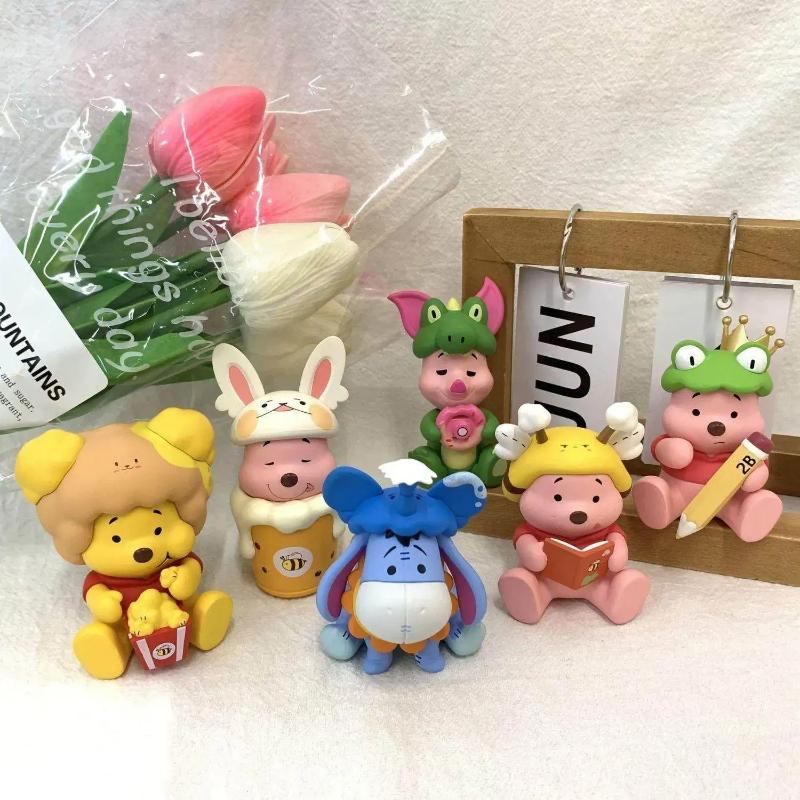 Spot Yellow Teddy Bear Blind Box Handmade Puppy Honey Pot Skin Clean Pig Cartoon Doll Desktop Decoration Surprise Holiday Gift