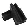 2pcs Cylinder Ice Cube Tray Professional Easy Release Large Capacity Hollow Silicone Cylinder Ice