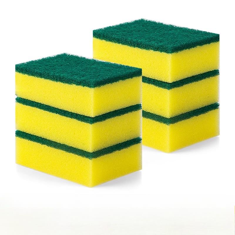 30PCS Magic Cleaning Sponges Reusable Pan Pot Dishwashing Scouring Pads Household Kitchen Sponge Wipes Brush Clean Tools