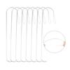 Set of 4 Curved  Bead Needle Accessory Bead Spinner Needle Stainless Steel Curved Needle for  Bead Artisans