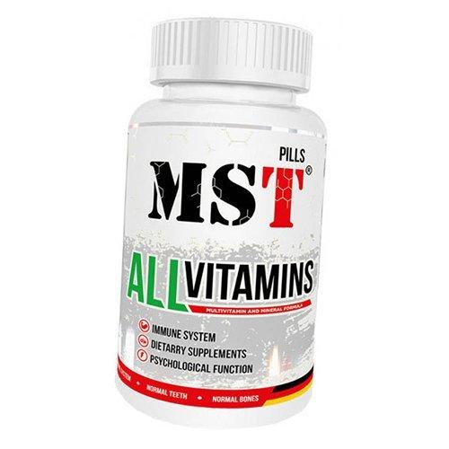 

Vitamin and mineral complex, All Vitamins, MST (36288019) 60tab