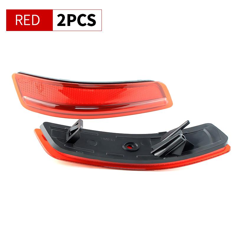 2PCS Rear Bumper Reflector Brake Reflector Light Shell (No Bulb) For Toyota Corolla Altis 2014-2018 OEM:81910-30040, 81920-30040 2PCS Red Shell