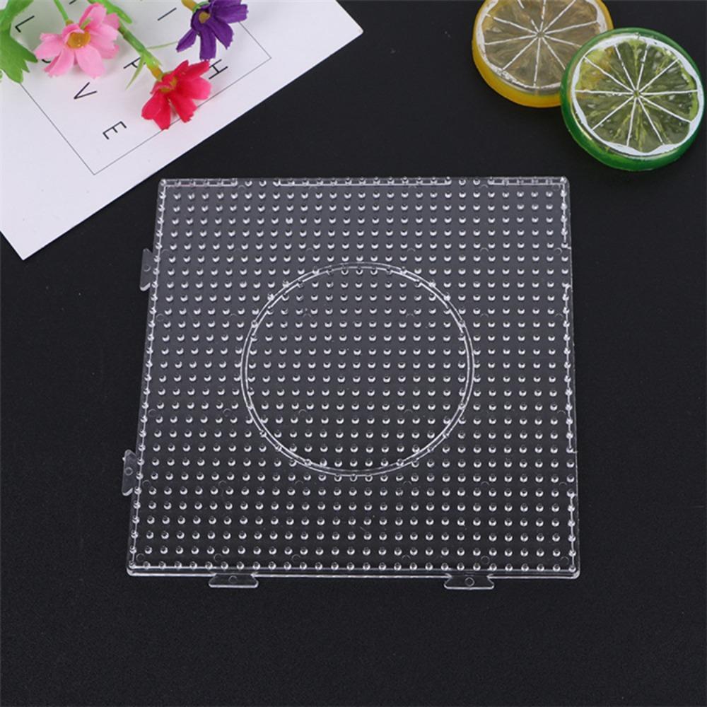 4Pcs Heat Resistant Perler Beads Boards 5mm Beads Melting Beads Boards Educational Toys