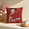 Stylish BBetty Boopier Cushion Cover Stylish Washable Pillow Cover Ideal for Couch Bedroom Car Decoration