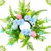 Easter Wreath Spring Egg Berry Eucalyptus Leaf Wreath Eucalyptus Home Decor Simulation Wreath