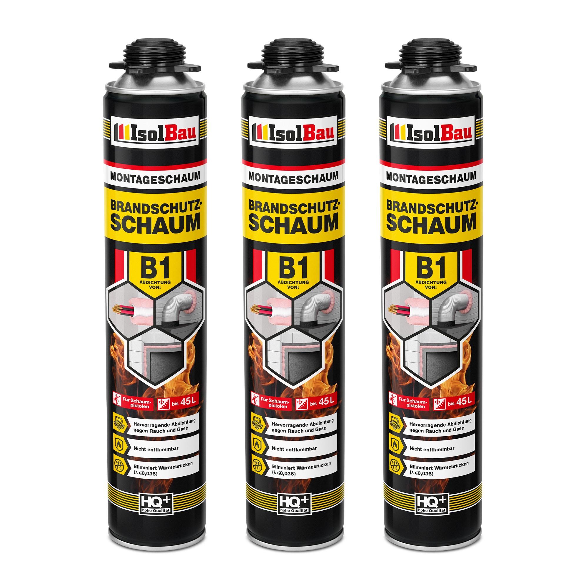 IsolBau Fireproof Foam B1 Fire Protection