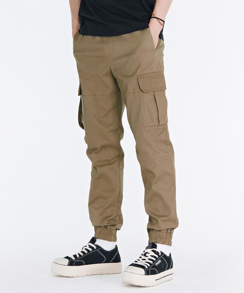 CHASECULT Men'S Full Waist Cotton Cargo Jogger Pants-Capk2231B0X