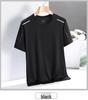 Men's Quick-Dry Ice Silk Mesh T-Shirt - Breathable, Loose-Fit, Casual Short Sleeve Sportswear