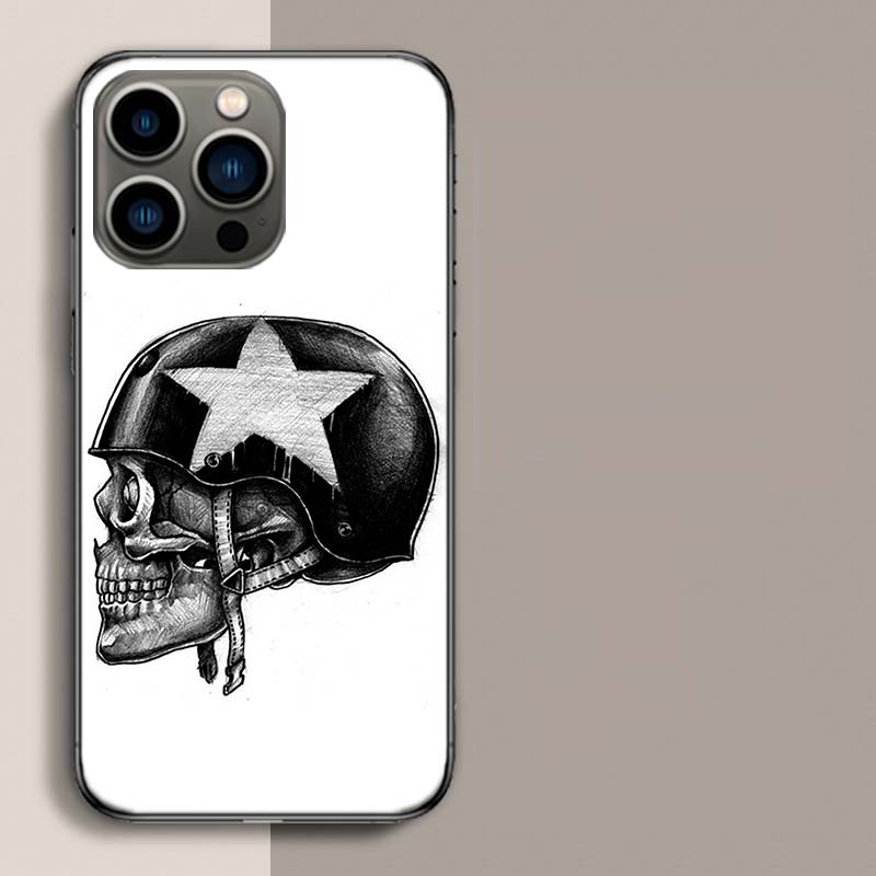 Motocross Metal Mulisha Phone Case For Apple Iphone 16E 16 17 Pro Max Air 15 Pro 14 Plus 12 13 Mini Cover Cute Fundas Si