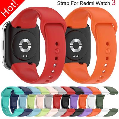 NEW Silicone Strap For Xiaomi Redmi Watch 3 Active Watchband For Redmi Watch 3Lite Strap Correa Replacement Bracelet Accessories