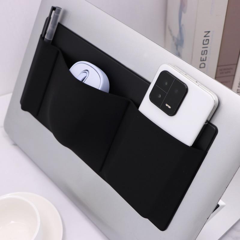 Self-Adhesive Mouse Bag Notebook Computer Data Cable Hard Disk Storage Bag Leica Cloth Storage Pouch