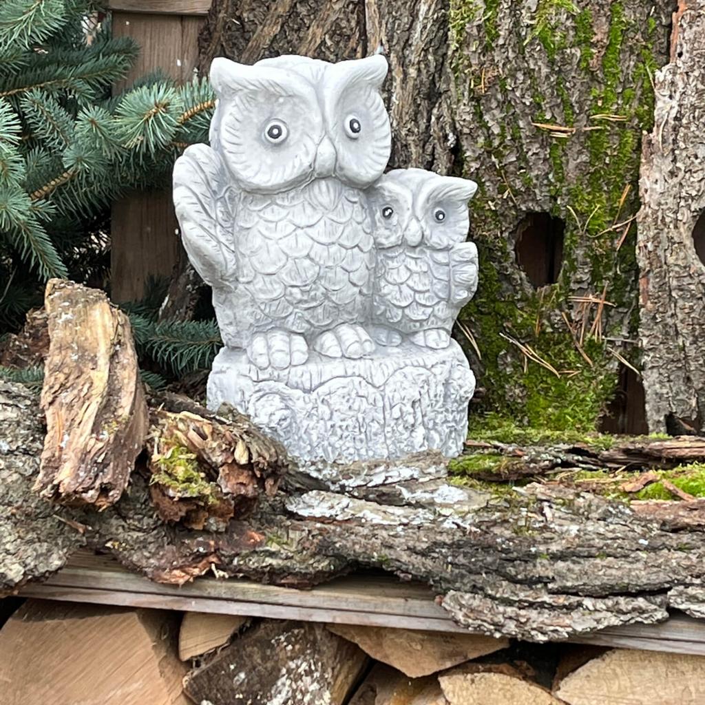 Uhu - Beton-Gartenfigur