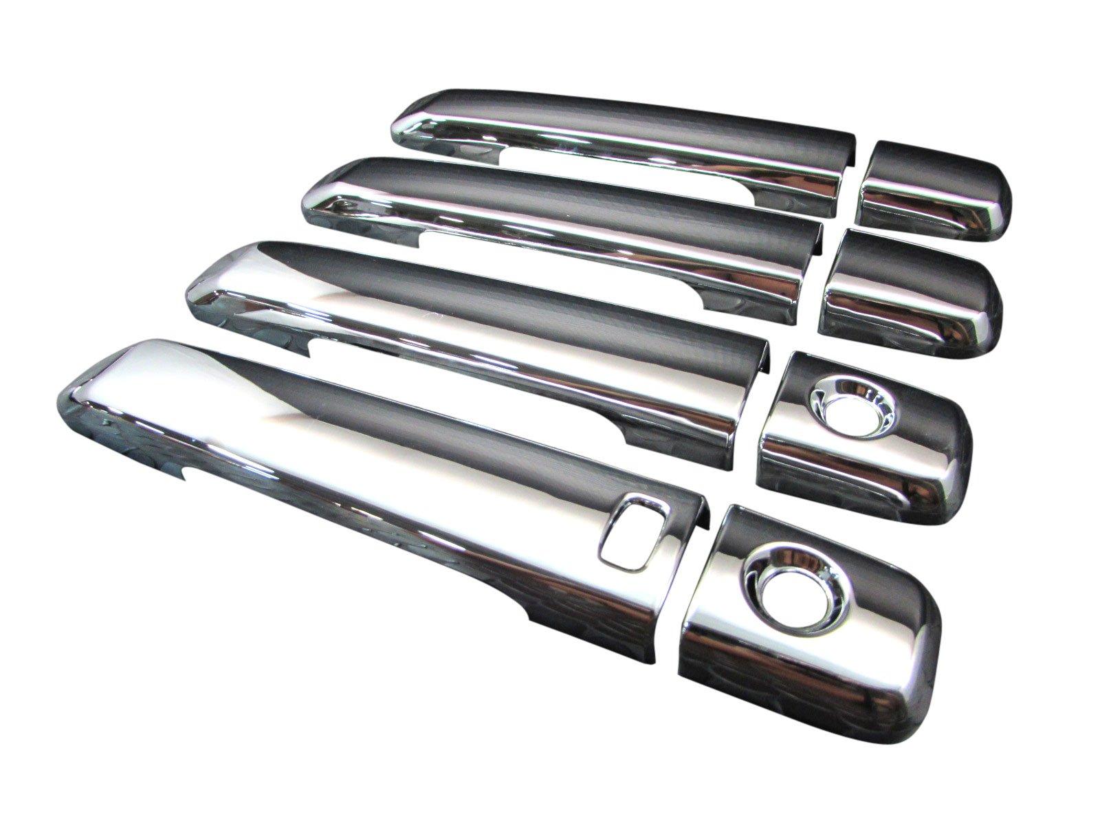 

BRIGHTZ Chrome Door Handle for Skyline V36 Fits PV 36 Sedan Covers/Knobs (8-Piece Set) [SKY-NOBU-A3B1C2D2], KV36, NV36, PV36, KV, NV, (Part Number