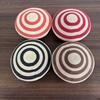 Color Block Straw Top Hat Striped Pattern Sun Hat Brim Hat Dome Cap  Beach Vacation