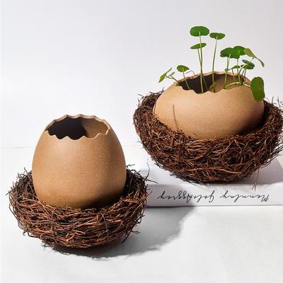 Vogelnest Dessertschale Eierschalen Keramikschalen Servierplatte Speiseteller Trockeneis Schale Suppenschale Obstteller Blumentopf Vase